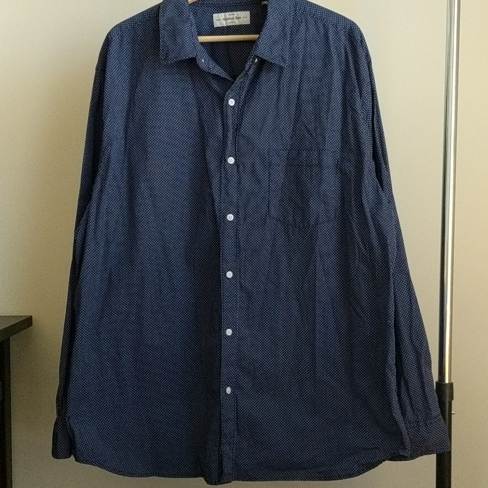 Hawker Rye men's button down shirt